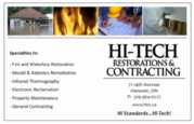 Hi - Tech Restorations & Contracting
